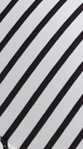 black / white stripe
