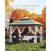 11x11ft Pop Up Gazebo Tent with Mosquito Netting, Outdoor Canopy Shelter Easy Setup, Water & UV Resistant - 3 of 4