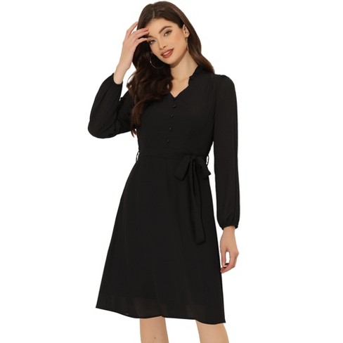 Black business hotsell dress target