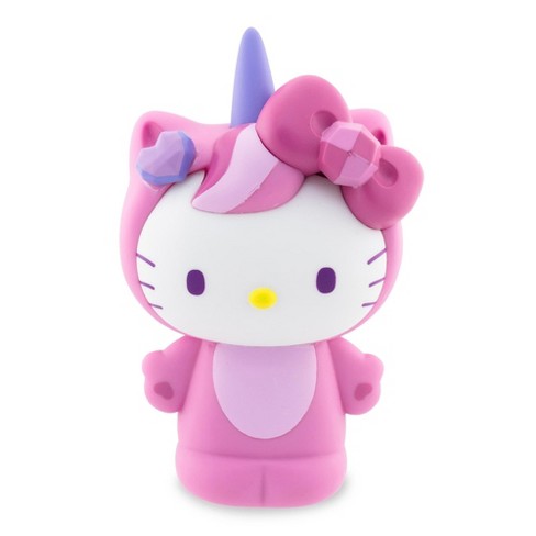Premium AI Image  A toy with a pink light that says'hello kitty'on it