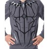 Seven Times Six Marvel Men's Black Panther Costume Lightweight Pullover Hoodie Multicoloured - 3 of 4