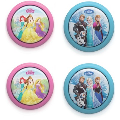 Philips Disney Princess & Frozen's Elsa Battery Powered LED Light (2 Pack each)