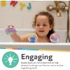 4-Pack Bubble Bath Toy Set, Interactive Bathtub Play for Babies 6+ Months - 3 of 4