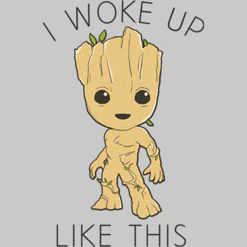 Marvel Groot I Woke Up Like This T-Shirt, 2 of 4