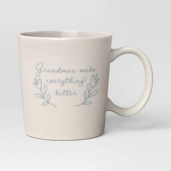 16oz Mother's Day Stoneware Grandmas Make Everything Better Mug - Threshold™