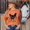 Simply Sage Market Women's Crazy Chicken Lady Short Sleeve Garment Dyed Tee - 2 of 4