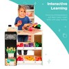 Best Choice Products Kids Pretend Play Grocery Store Wooden Supermarket Set w/ Chalkboard, Cash Register - 3 of 4