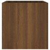 vidaXL Planter Box Brown Oak 15.7"x15.7"x15.7" Engineered Wood - 3 of 4