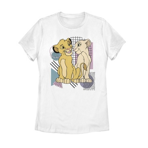 direkte hul Fradrage Women's Lion King Bold Retro Cub Love T-shirt : Target