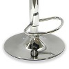 Set of 2 Spectrum, Adjustable Air Lift Stool, Black Faux Leather Metal - Winsome: Swivel, Counter Height, Easy Clean - 3 of 4