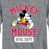 Boys' - Disney - Mickey Mouse Athletic Dept Long Sleeve Graphic T-Shirt - 2 of 4