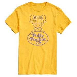 Men's - Polly Pocket - Logo And Doll Short Sleeve Graphic T-Shirt - 1 of 4
