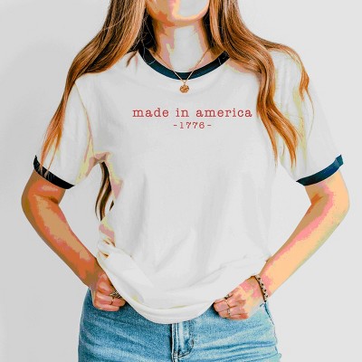 Simply Sage Market Made In America 1776 Ringer Tee