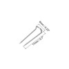 Unique Bargains Steel Dressmaker Ornament Craft Fabric Quilting Sewing U-Pins - 2 of 4