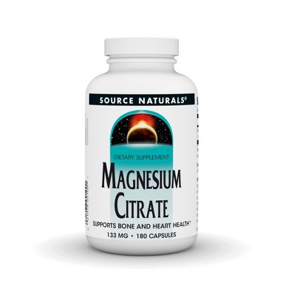 Magnesium Citrate by Source Naturals, Inc.  -  180 Capsule