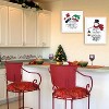 2- Piece Vignette Good Friends Snowman White Framed Wall Art for Living Room, Bedroom Wall Art Print for Home Decor by Deb Strain - 2 of 4