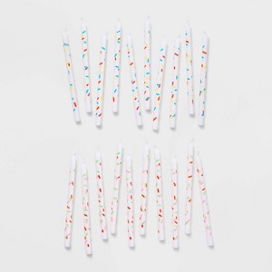 20ct Birthday Sprinkle Candles - Spritz™ - 1 of 3