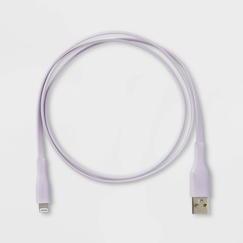 3' Lightning to USB-A Flat Cable - heyday™, 4 of 14