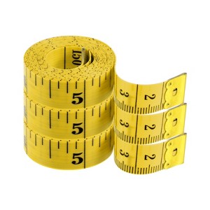 Unique Bargains Flexible Durable Fiber Double Scale Measuring Rulers 3 Pcs - 1 of 4