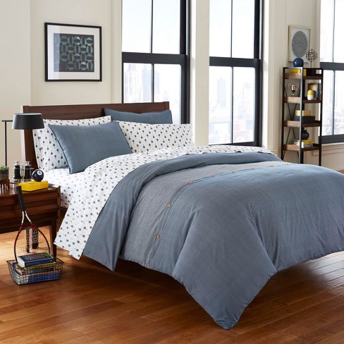Navy Thompson Comforter Set Poppy Fritz Target