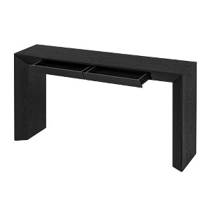 Bella Depot 60" Modern Farmhouse Console Table with 2 Concealed Drawers - 1 of 4