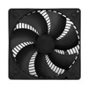 SilverStone Technology   180x180x32mm PWM 4001500rpm Dual ball bearing Air Penetrator Frame Black Color - 3 of 4