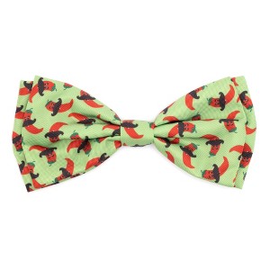 The Worthy Dog Chili Pepper Adjustable Bow Tie Accessory - 1 of 4