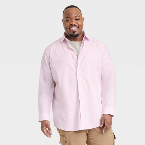 Men's Performance Dress Standard Fit Long Sleeve Button-down Shirt -  Goodfellow & Co™ : Target