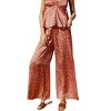 Women's Wide Leg Pull On Pants - DRESS FORUM - 2 of 4