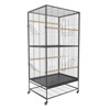 66 Inch Large Standing Bird Cage, Rolling Parrot Cage with Removable Tray, Large Flight Bird Cage with Perches for Parakeet Cockatiel Lovebird - 2 of 4