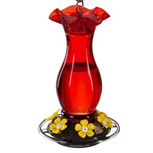 Kitcheniva Plastic Hummingbird Feeder with 6 Feeding Ports - Leak Resistant, Ant Resistant, Battery Free Operations - 1 of 4