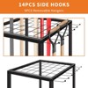 Garden Tool Organizer, Yard Tool Organizer, Heavy Duty Garden Tool Organizer for Garage, Partition Tool Organizer and Storage for Shed,  Tool Stand - 4 of 4