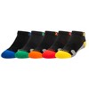 Basix, Kids Ankle Sock Low Profile Cotton Comfort Cushion Fit 5 Pack, 4-10 Years - 4 of 4