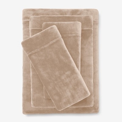 BrylaneHome BH Studio 4 Piece Microfleece Sheet Set