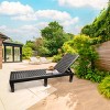 Sorbus Outdoor Chaise Lounge Chair - for Poolside Tanning, Sunbathing, or Relaxing - Adjustable Patio Chair for Pool, Deck, or Beach - 4 of 4