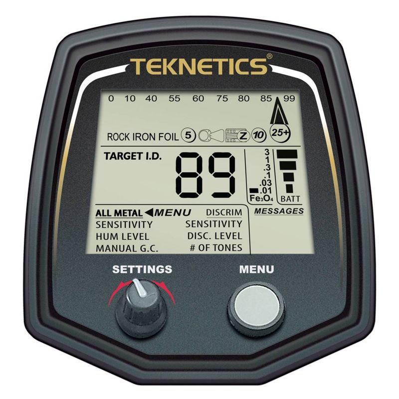 Teknetics T2 Metal Detector - Black, 3 of 4