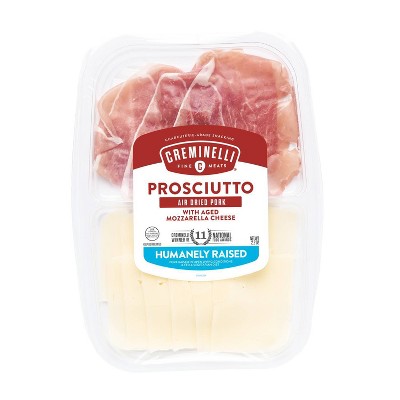 Creminelli Sliced Prosciutto & Mozzarella - 2.2oz