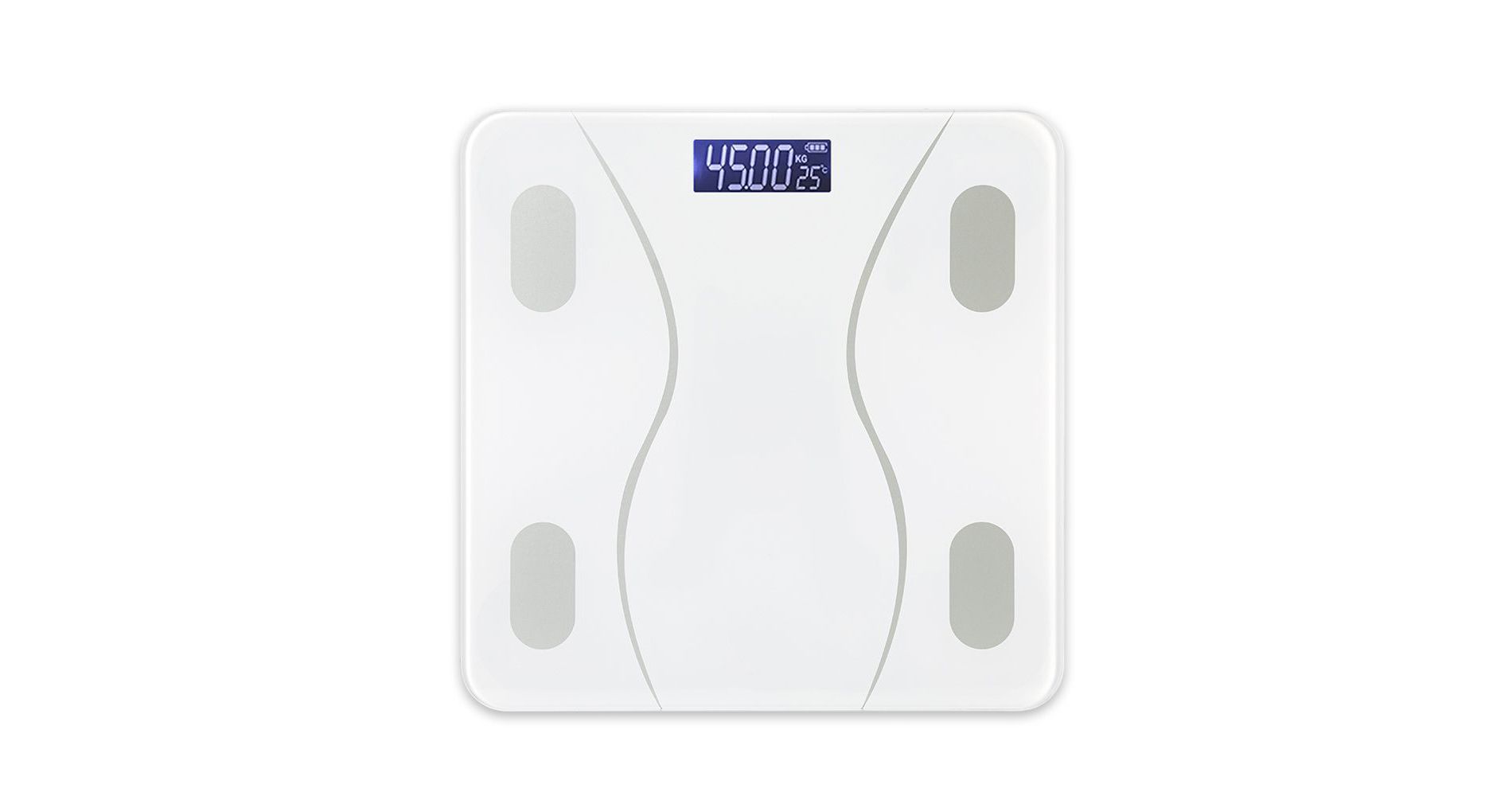 Swtroom Smart Bluetooth Body Fat Scale - Rechargeable Digital Bathroom Scale with App 400lbs Capacity