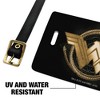 Wonder Woman Movie Golden Lasso Logo Luggage ID Tags Set of 2 - 4 of 4