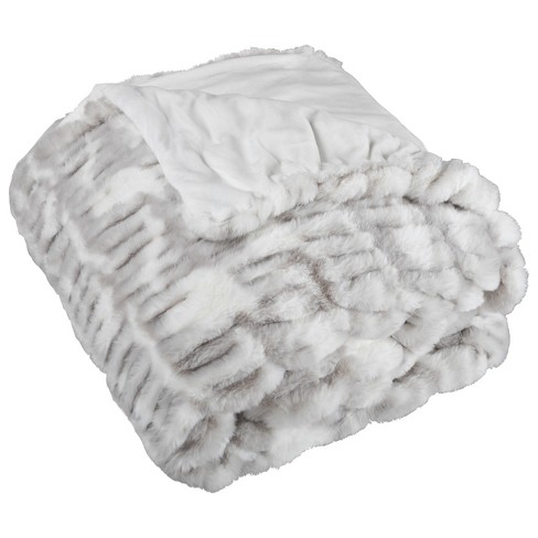 Big faux best sale fur blanket