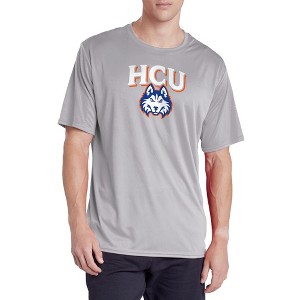 Men's Houston Christian University Men's Sport Active T-Shirt Primary Logo - 1 of 4