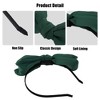 Unique Bargains Women's Fashion Satin Bow Knot Headband 0.31 Inch Wide 1 Pc - 3 of 4