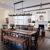 CityFurn 14-Light 72'' W Modern Kitchen Island Rectangle Chandelier - 2 of 4