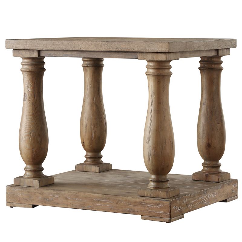 Murray Hill Balustrade End Table Brown - Inspire Q, 3 of 9