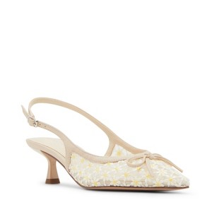 Madden Girl Vogue Bow Slingback Kitten-Heel - 1 of 4