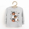 The Juniper Shop Coquette Ghost Collage Toddler Long Sleeve Tee - 2 of 4