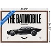Trends International DC Comics Batman: 85th Anniversary - The Batmobile 2022 Framed Wall Poster Prints - 3 of 4