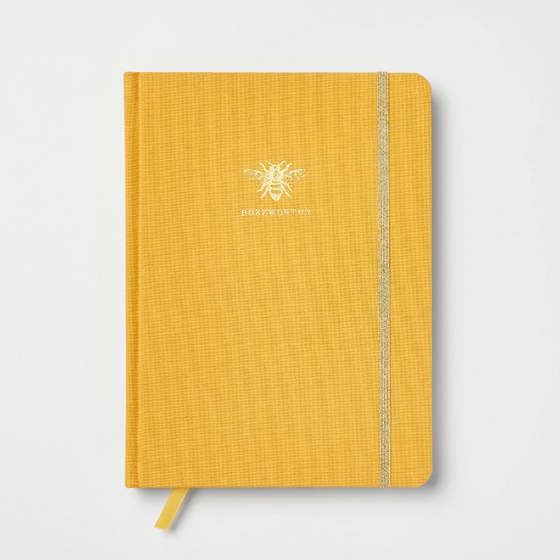 240pg College Ruled Journal 8&#34;x6&#34; Bee - Threshold&#8482;, 1 of 5