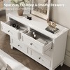 Dresser for Bedroom, 7 Drawer Dresser, Wooden Chest of Drawers with Deep Drawers, 47" Long Dressers TV Stand, Modern Dressers Organizer - 4 of 4