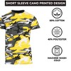 Galaxy By Harvic Men's Slim Fit  Camo Print Short Sleeve T-Shirt - 3 of 4